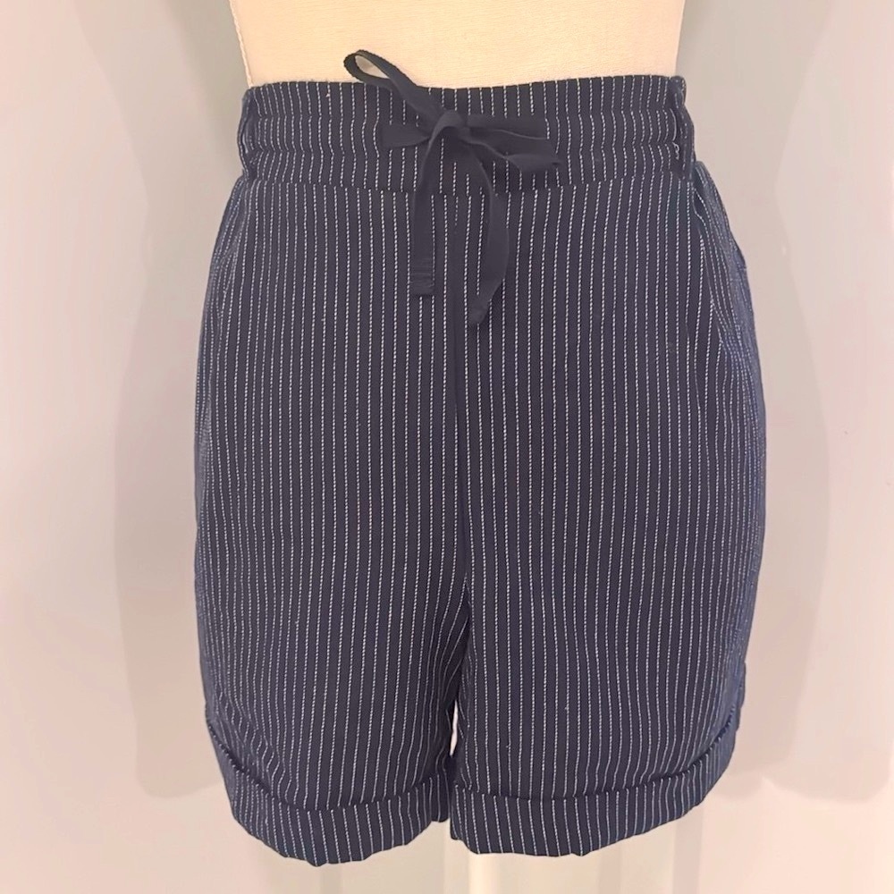 Blue stripe shorts